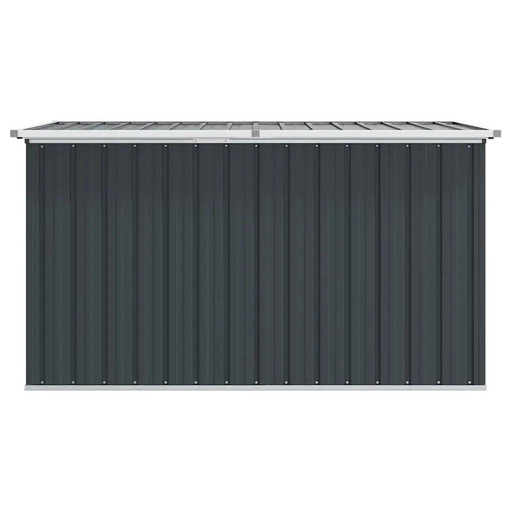 Garden Storage Box Anthracite Outdoor Patio Deck Furniture Organizer Container