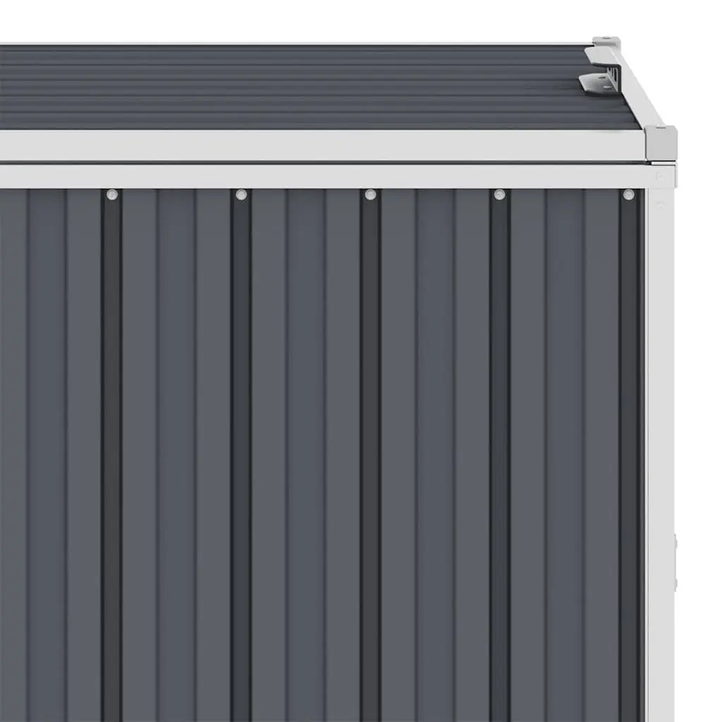 Triple Garbage Bin Shed Container