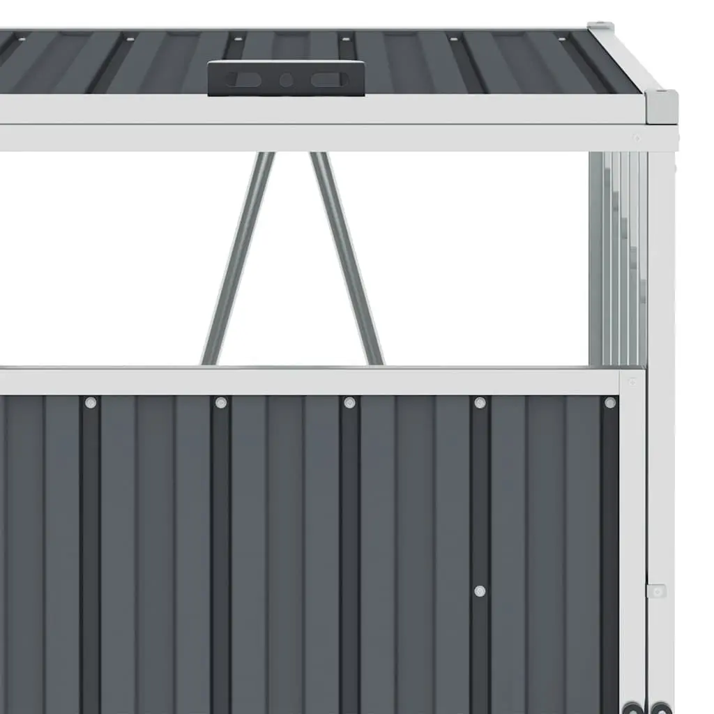 Triple Garbage Bin Shed Container