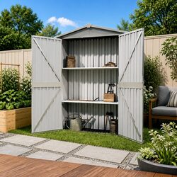 Garden Shed Dimensions: 116L x 45W x 175H cm
