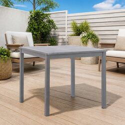 Square Outdoor Dining Table Dimensions: 80x80x74 cm