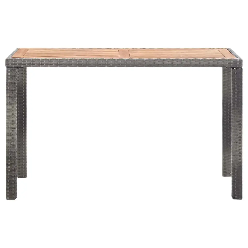 Outdoor Garden Table with Acacia Wood