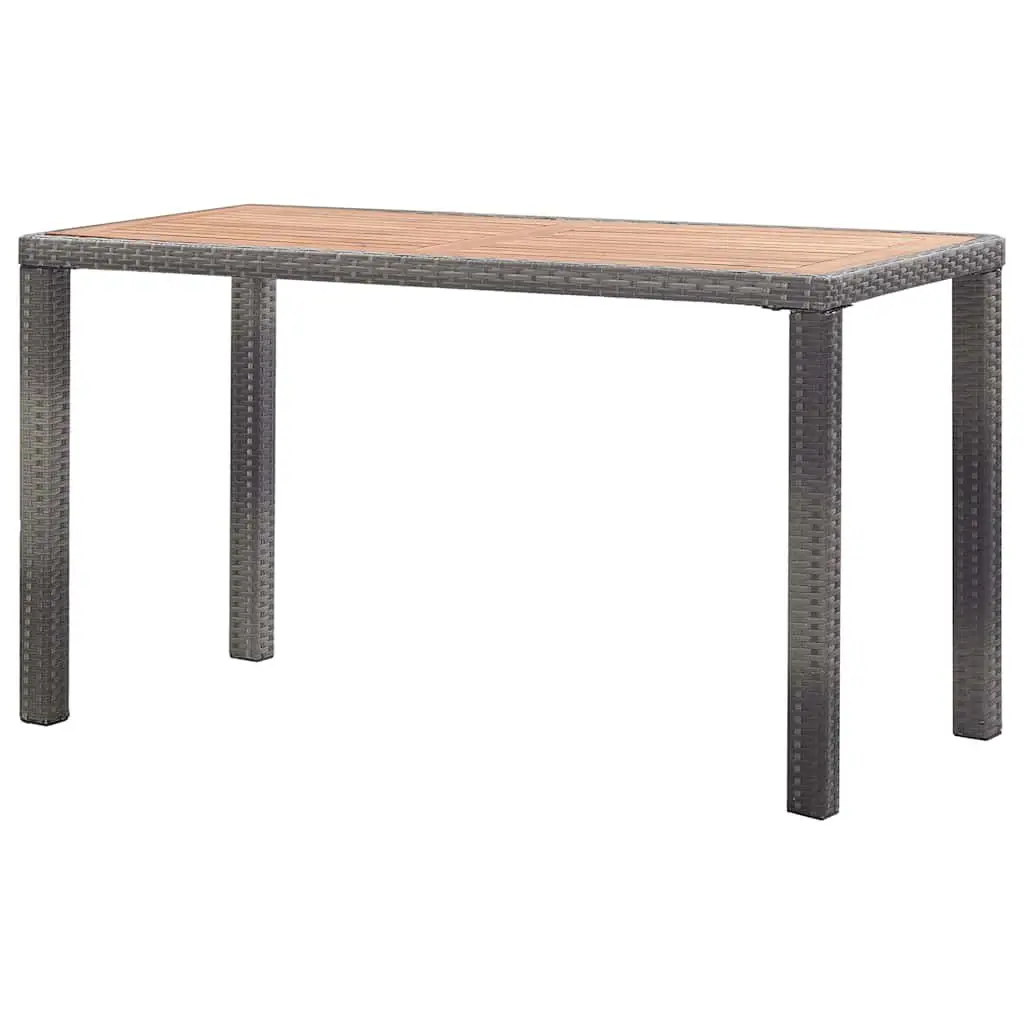 Outdoor Garden Table with Acacia Wood