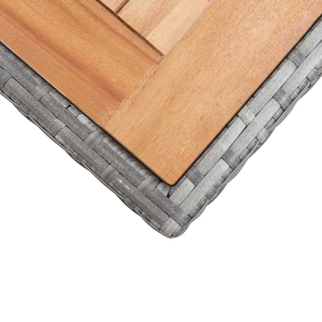 Outdoor Garden Table with Acacia Wood