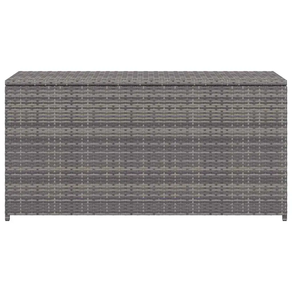 Garden Storage Box Outdoor Furniture Grey 120 x 50 x 60 cm