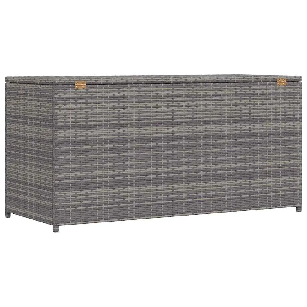 Garden Storage Box Outdoor Furniture Grey 120 x 50 x 60 cm