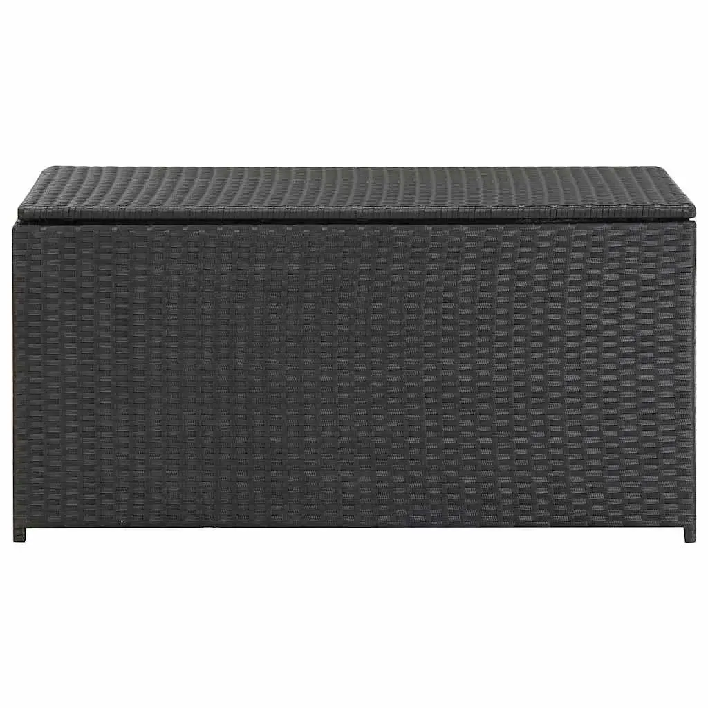 Outdoor Storage Box for Garden 100x50x50cm Black