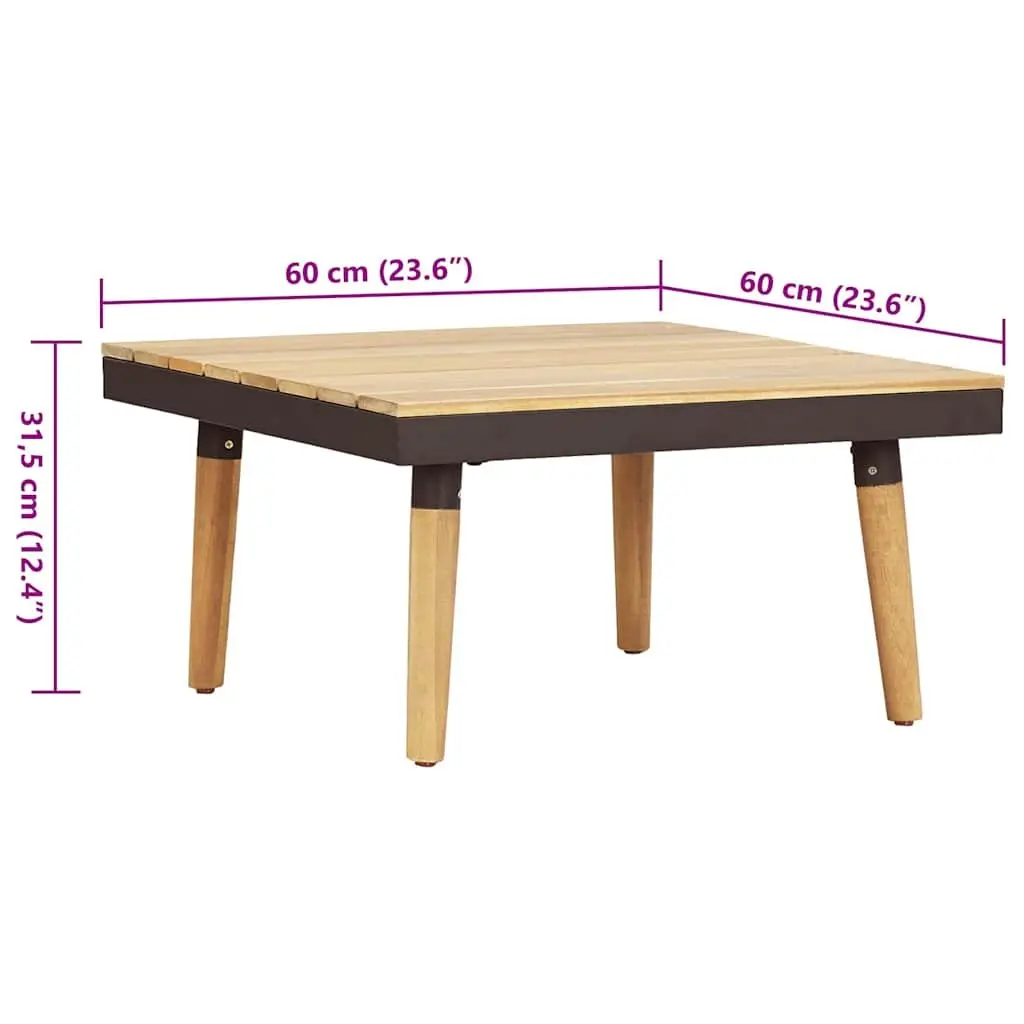 8-Seater Garden Lounge Set for Outdoor Living Solid Wood Patio Furniture with Cushions