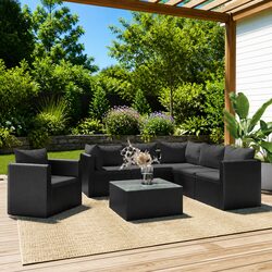 Specifications of the 7 Piece Outdoor Sectional Sofa Set