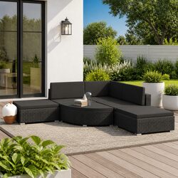 Specifications of 6 Piece Rattan Sofa Set for Outdoors