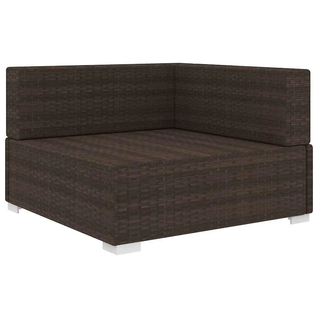 PE Rattan Outdoor Sectional Corner Chair