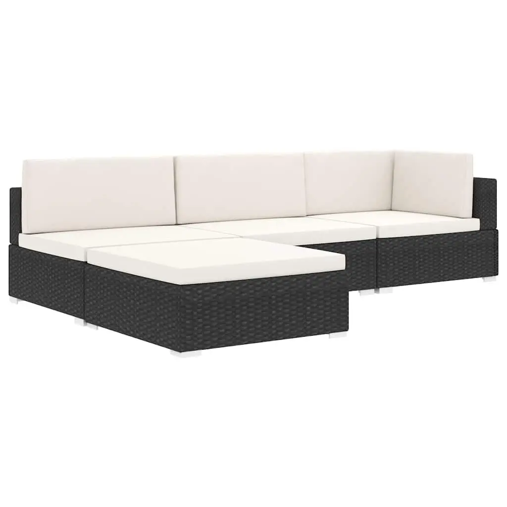 PE Rattan Outdoor Sectional Corner Chair