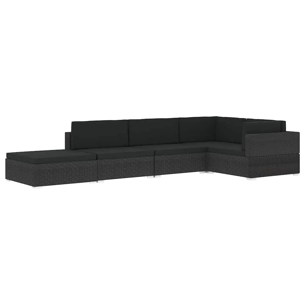 PE Rattan Outdoor Sectional Corner Chair