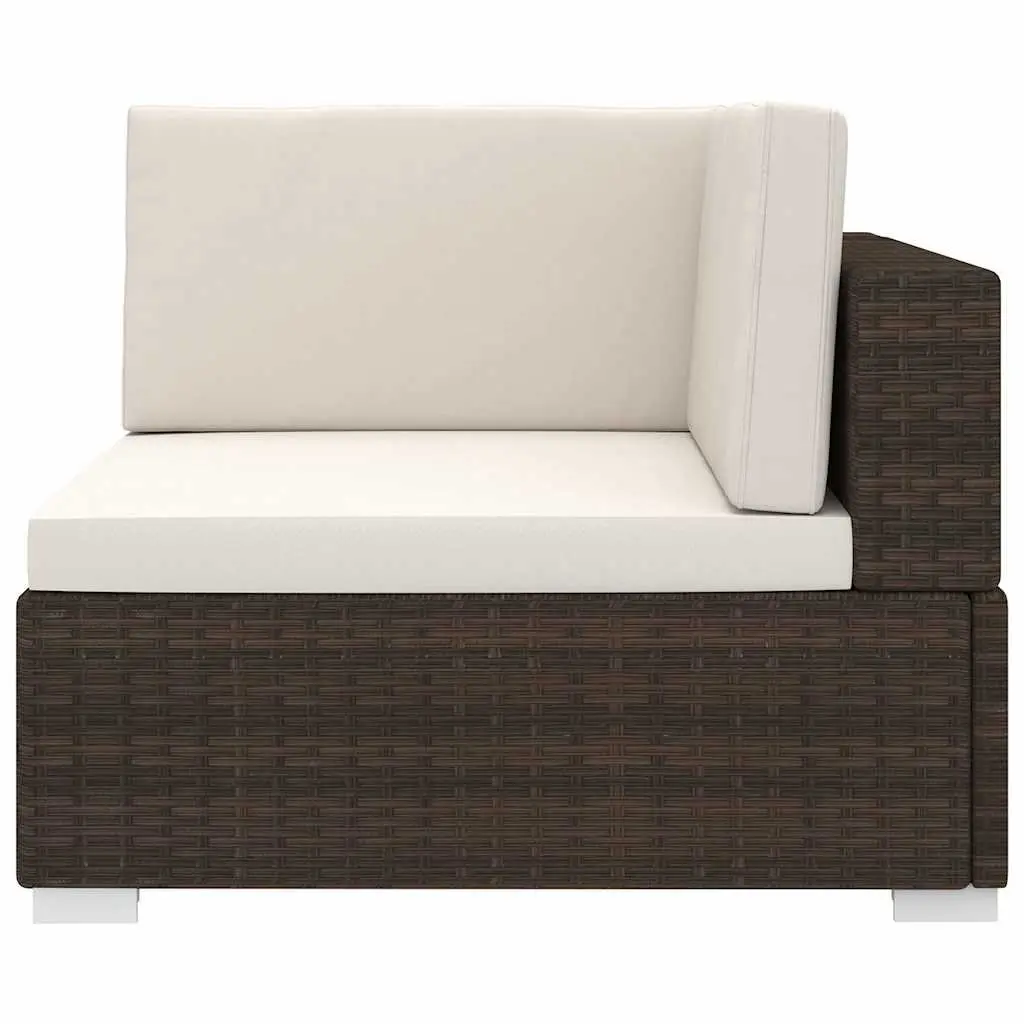 PE Rattan Outdoor Sectional Corner Chair