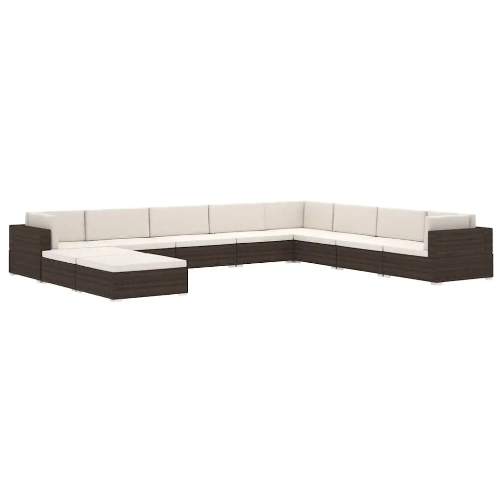 PE Rattan Outdoor Sectional Corner Chair