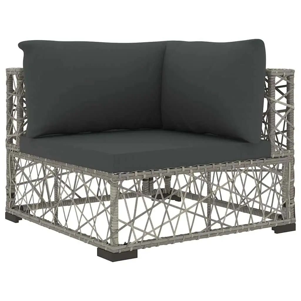 6 Piece Grey Garden Lounge Set
