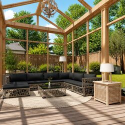 8 Piece Grey Outdoor Sofa Set Specifications and Features