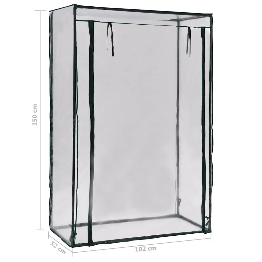 Portable Walk-In Greenhouse for Garden 102x52x150cm
