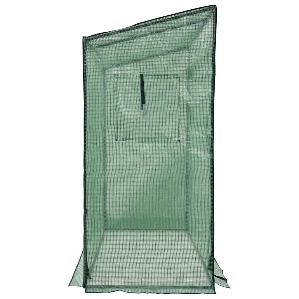 Walk-in Greenhouse for Garden 200x80x173cm Green Steel Frame UV Protected