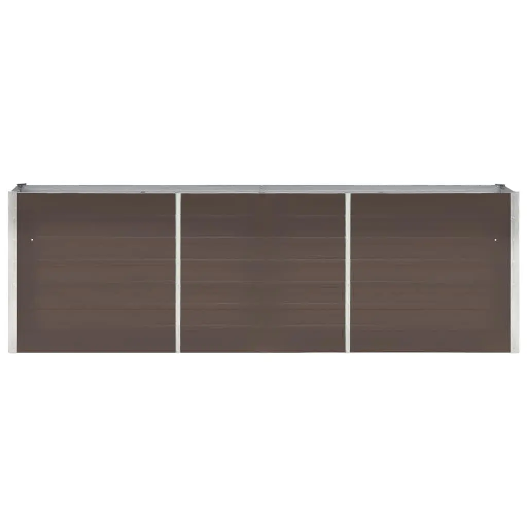 Raised Garden Bed Planter Box Outdoor Vegetables Herbs Flowers 240x40x77 cm