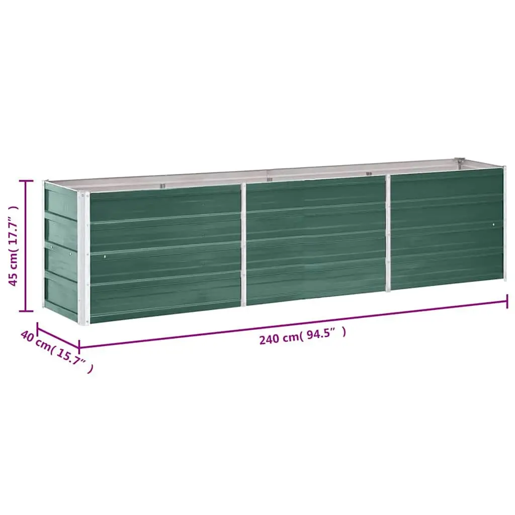 Raised Garden Bed Planter Box Outdoor Gardening Flowers Vegetables Herbs Growing