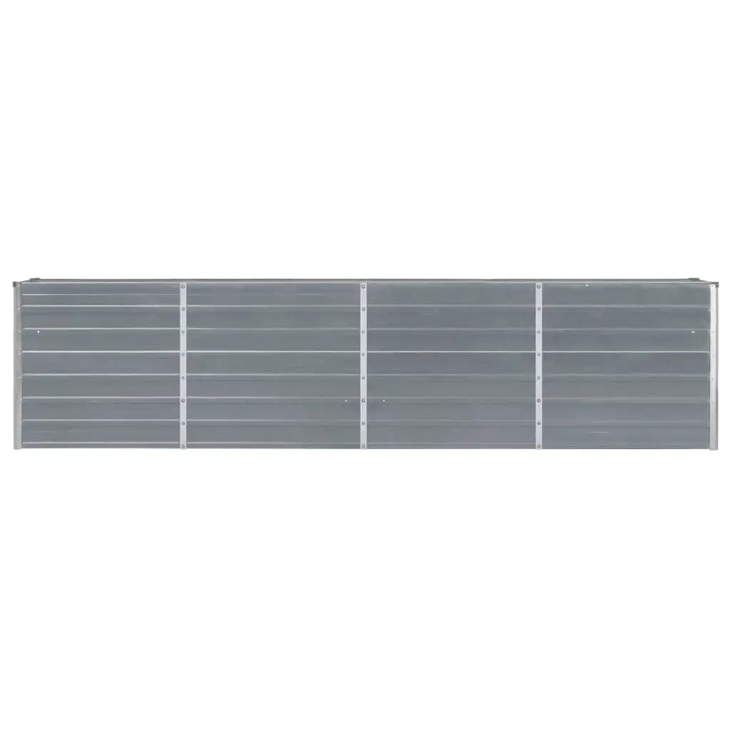 320x40x77 cm Galvanised Steel Planter