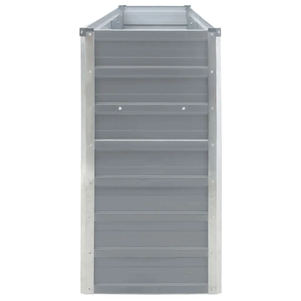 320x40x77 cm Galvanised Steel Planter