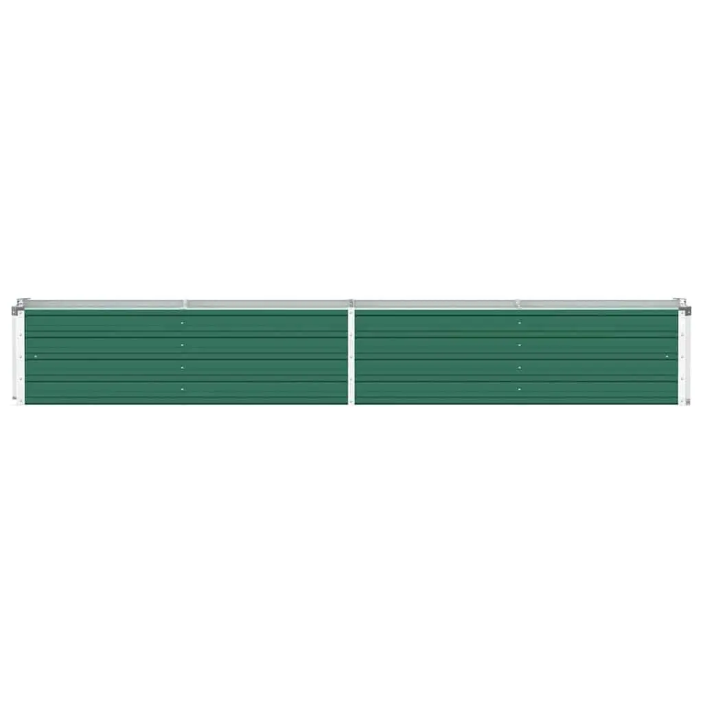 Raised Garden Bed Planter Box Outdoor Use Green 320x40x45cm