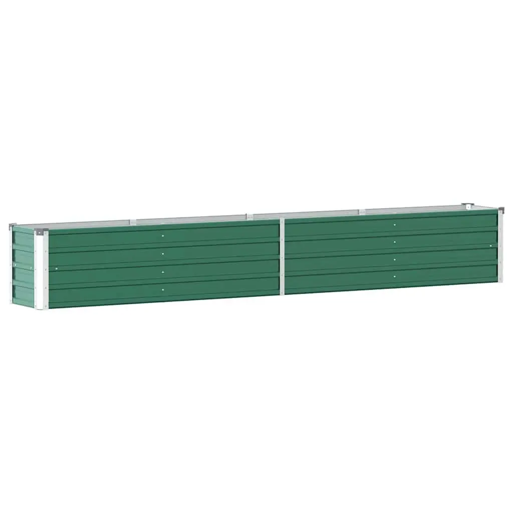 Raised Garden Bed Planter Box Outdoor Use Green 320x40x45cm