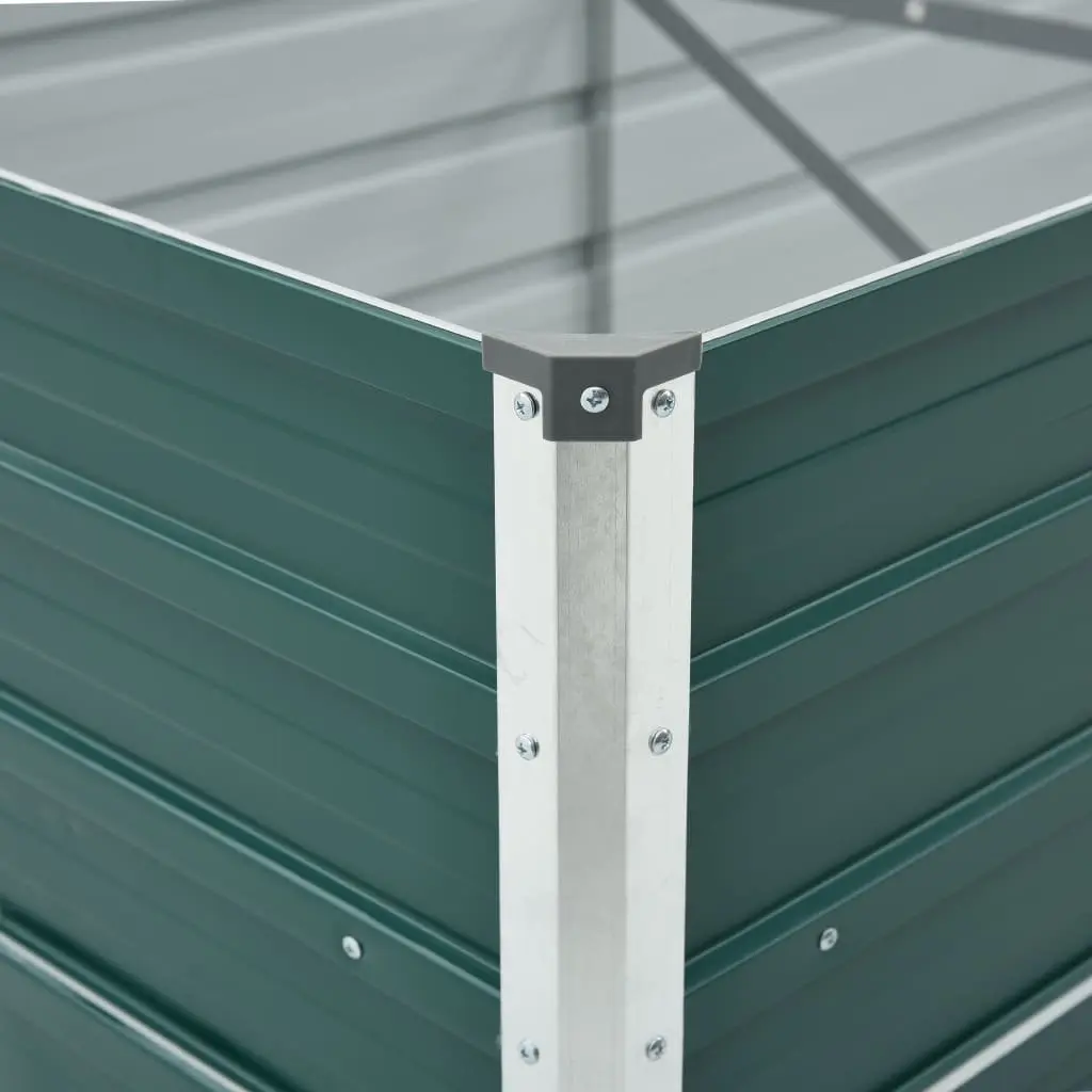 Raised Garden Bed Galvanised Steel Planter Box Outdoor Flowers Vegetables Herbs