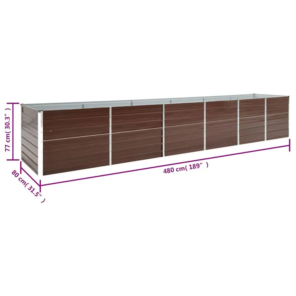 Garden Raised Bed Planter Box Outdoor Vegetables Flowers Herbs Growing Container