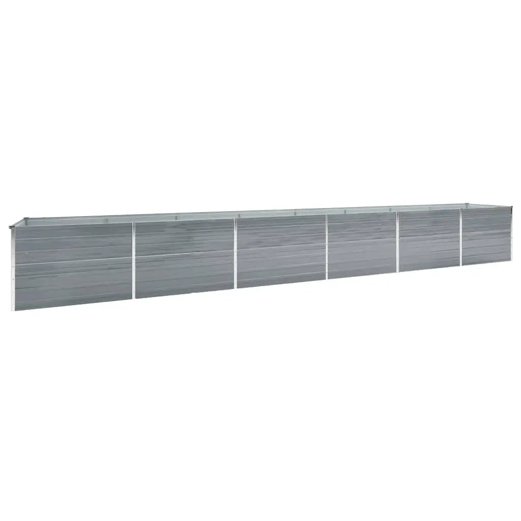 Raised Garden Bed Planter Box in Grey