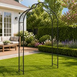 Garden Arch with Dimensions 150 x 34 x 240 cm