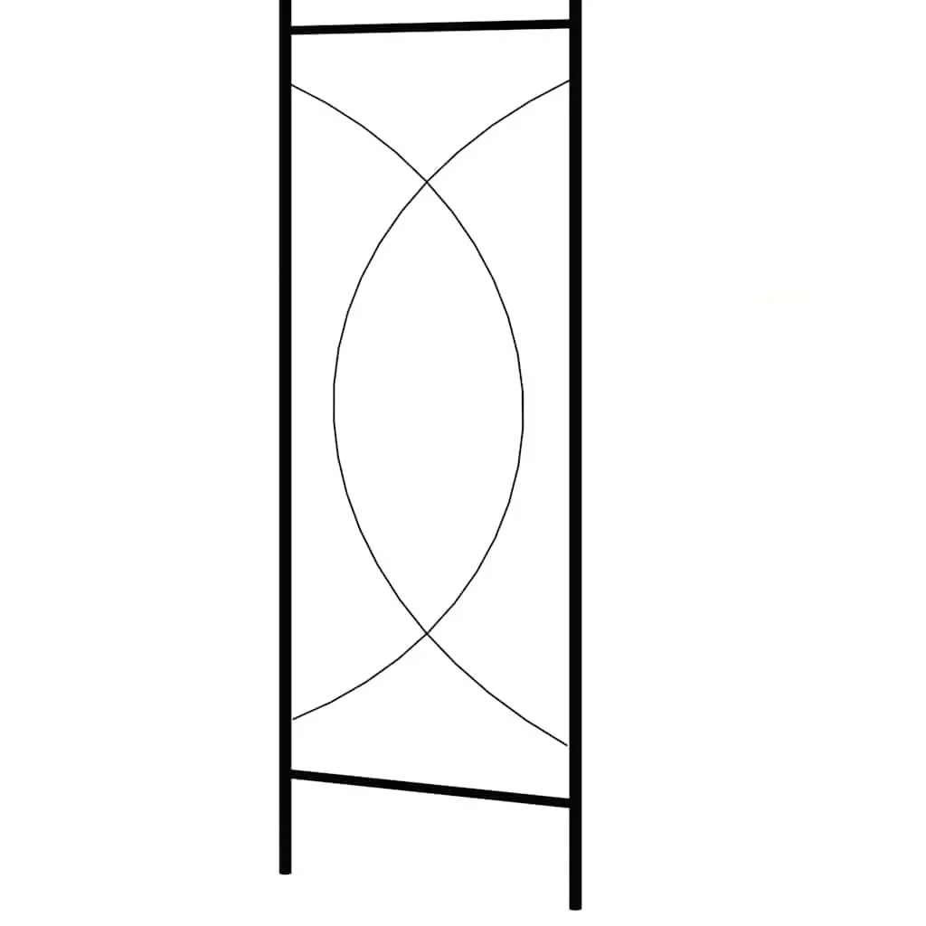 Garden Arch Outdoor Iron 150 x 34 x 240 cm