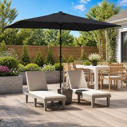 Specifications of Garden Parasol: 300x200cm, UV Protection