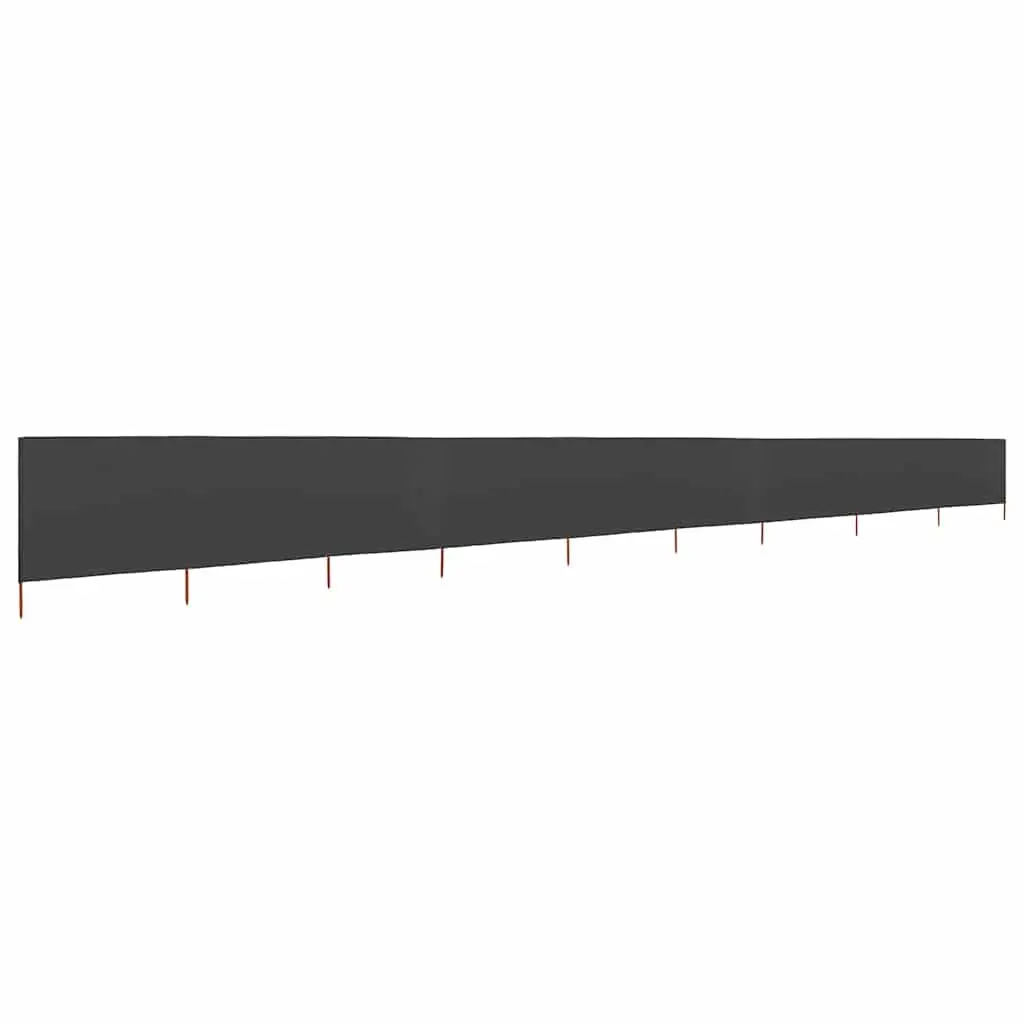 Folding Wind Screen 9 Panel Outdoor Garden Patio Shelter Shade 1200x120 cm