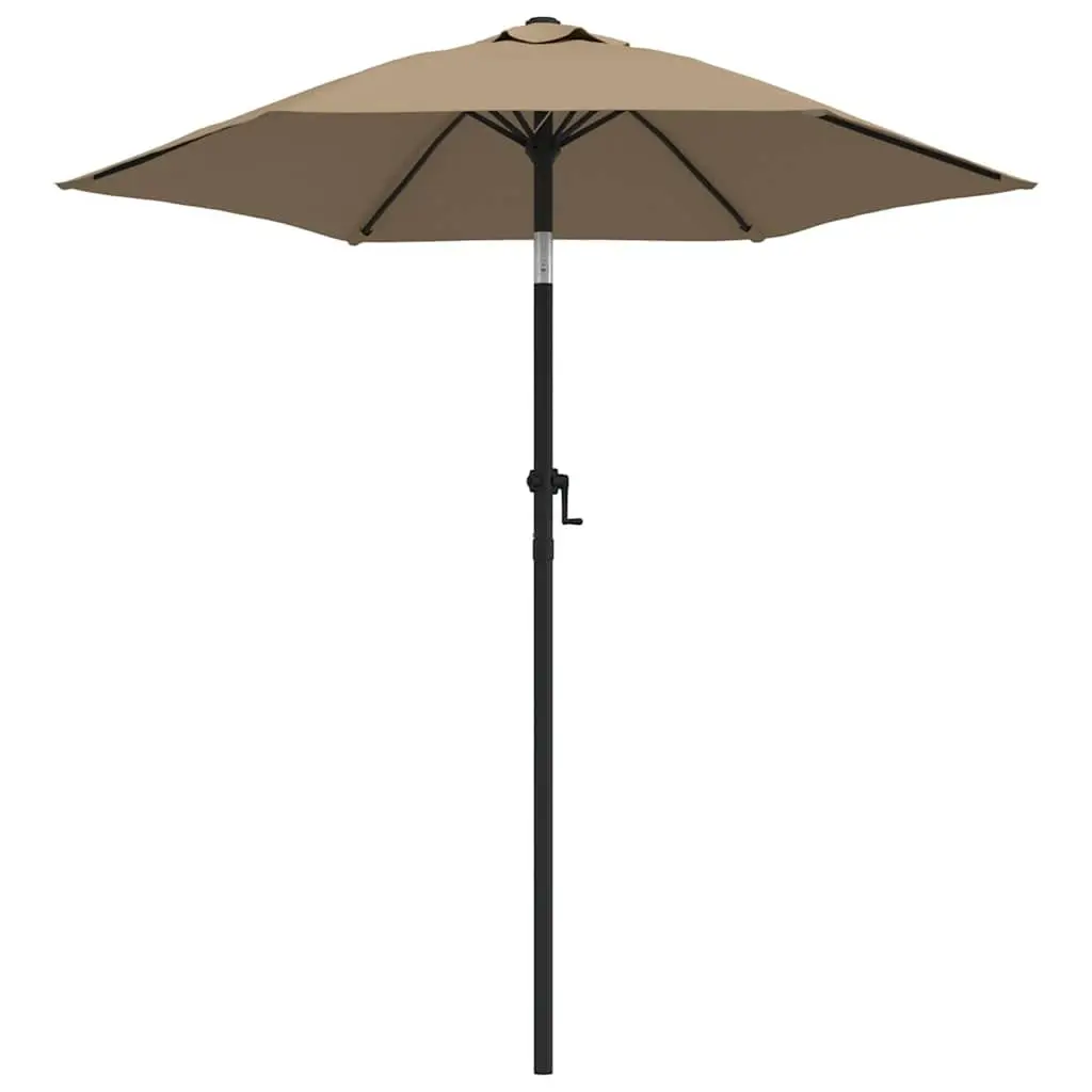 Garden Parasol Outdoor Use Taupe 200x224cm