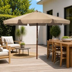 Specifications for Garden Parasol with Wooden Pole 330cm