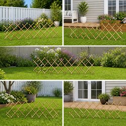 Specifications for Wooden Trellis Fence Panels - Set of 5