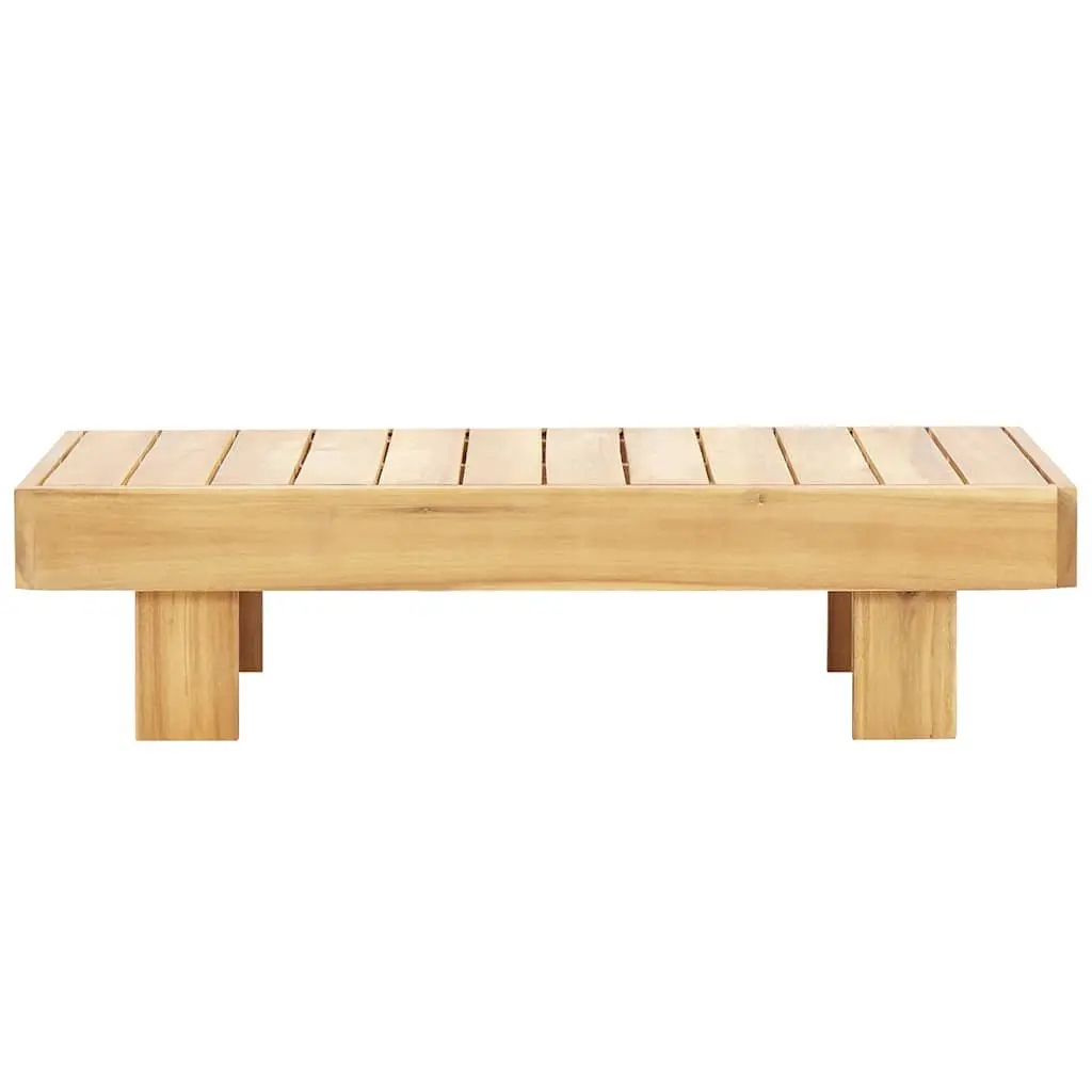 Solid Wood Coffee Table 100x60x25 cm