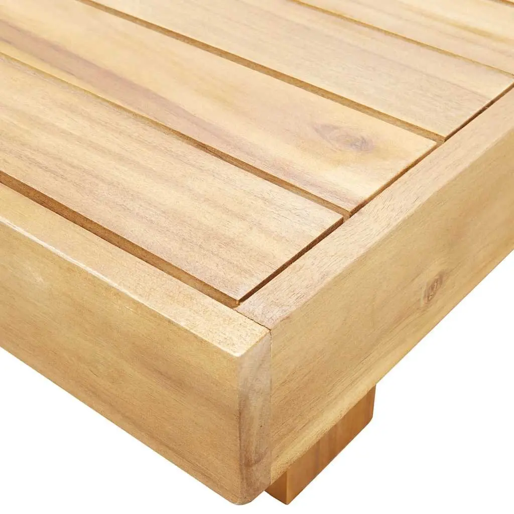Solid Wood Coffee Table 100x60x25 cm