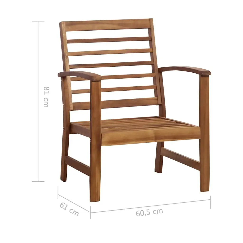 Garden Lounge Set Outdoor Furniture 4 Piece Patio Seating