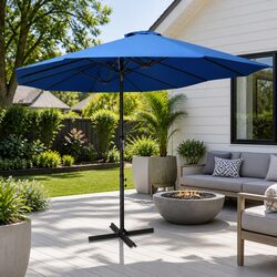 Specifications of Blue Garden Parasol 460x270 cm Double-Top