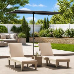 Specifications of Anthracite Garden Parasol 180x110cm