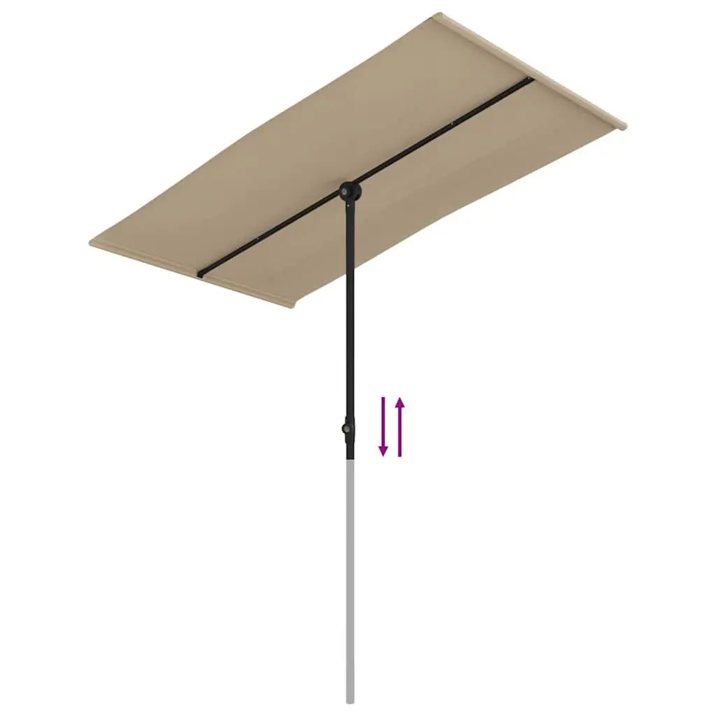 180x110cm Garden Parasol