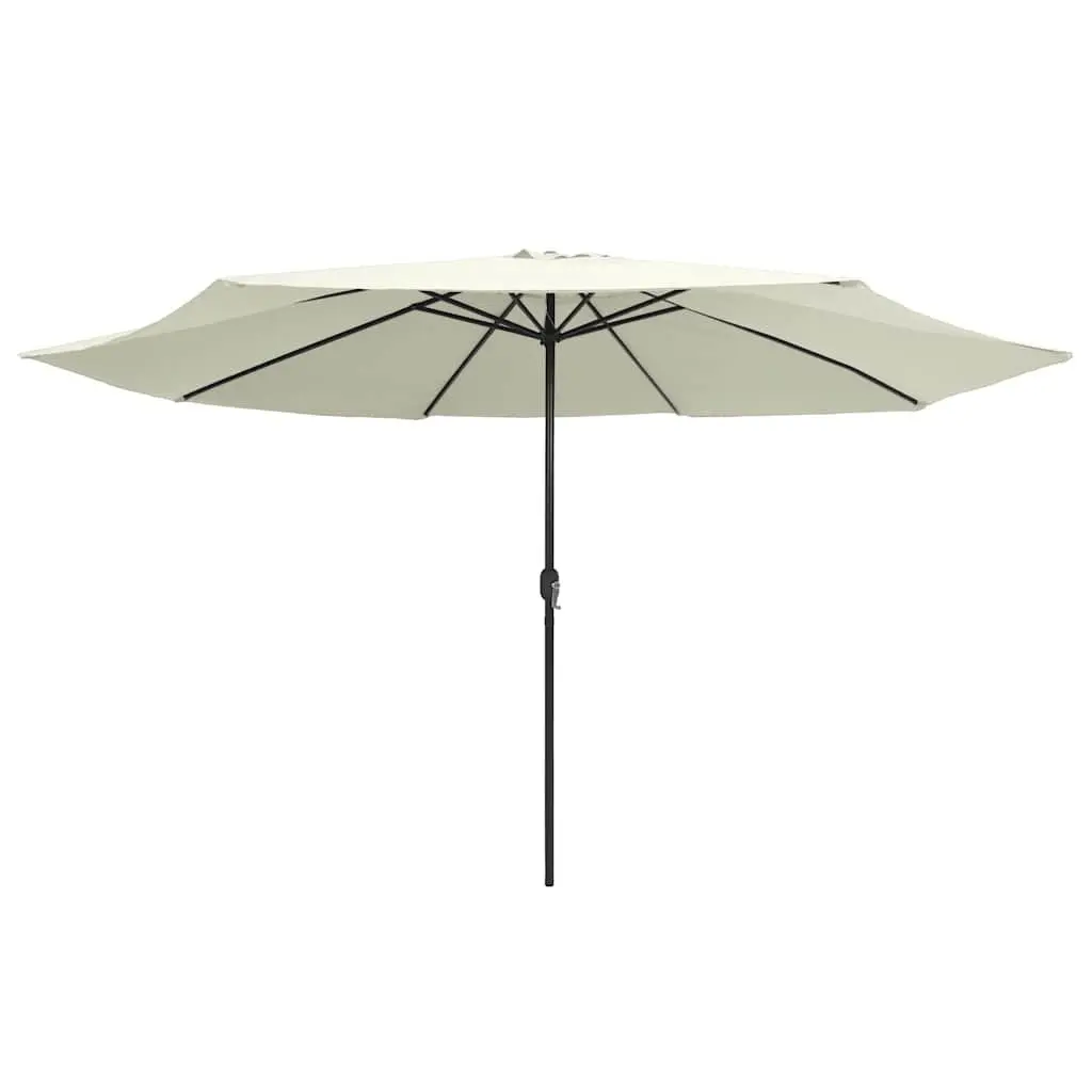 Garden Parasol Outdoor Umbrella 390cm White