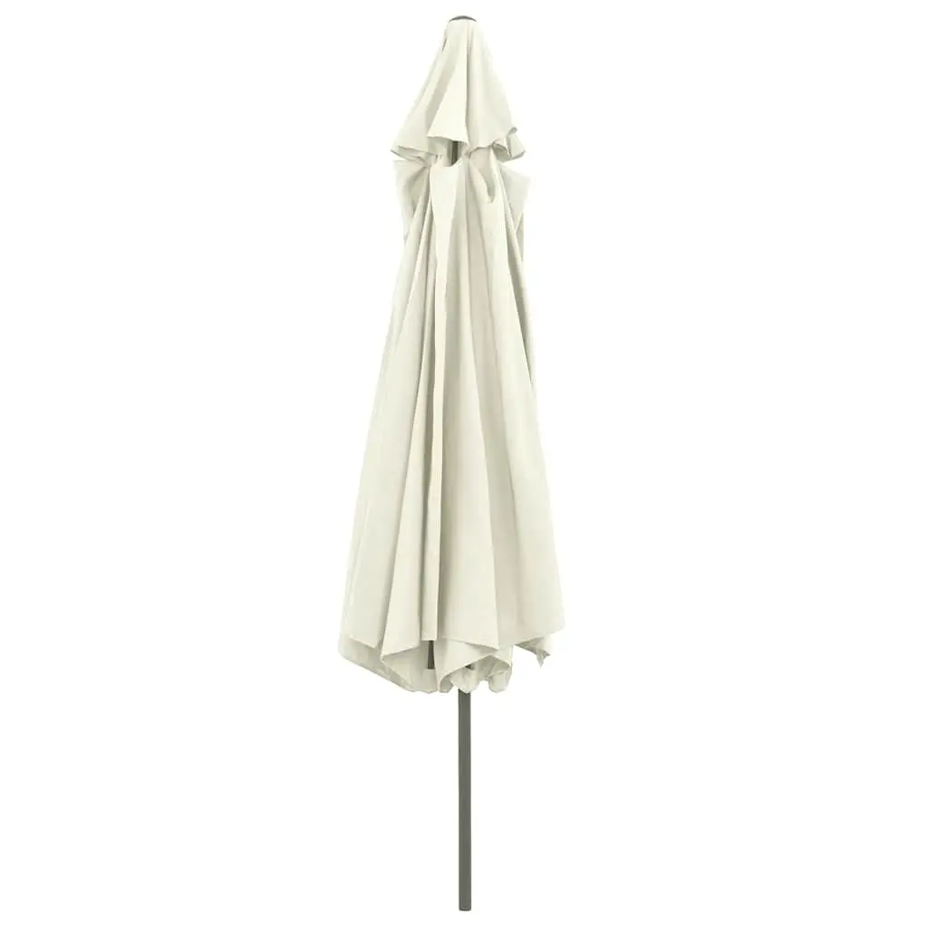 Garden Parasol Outdoor Umbrella 390cm White