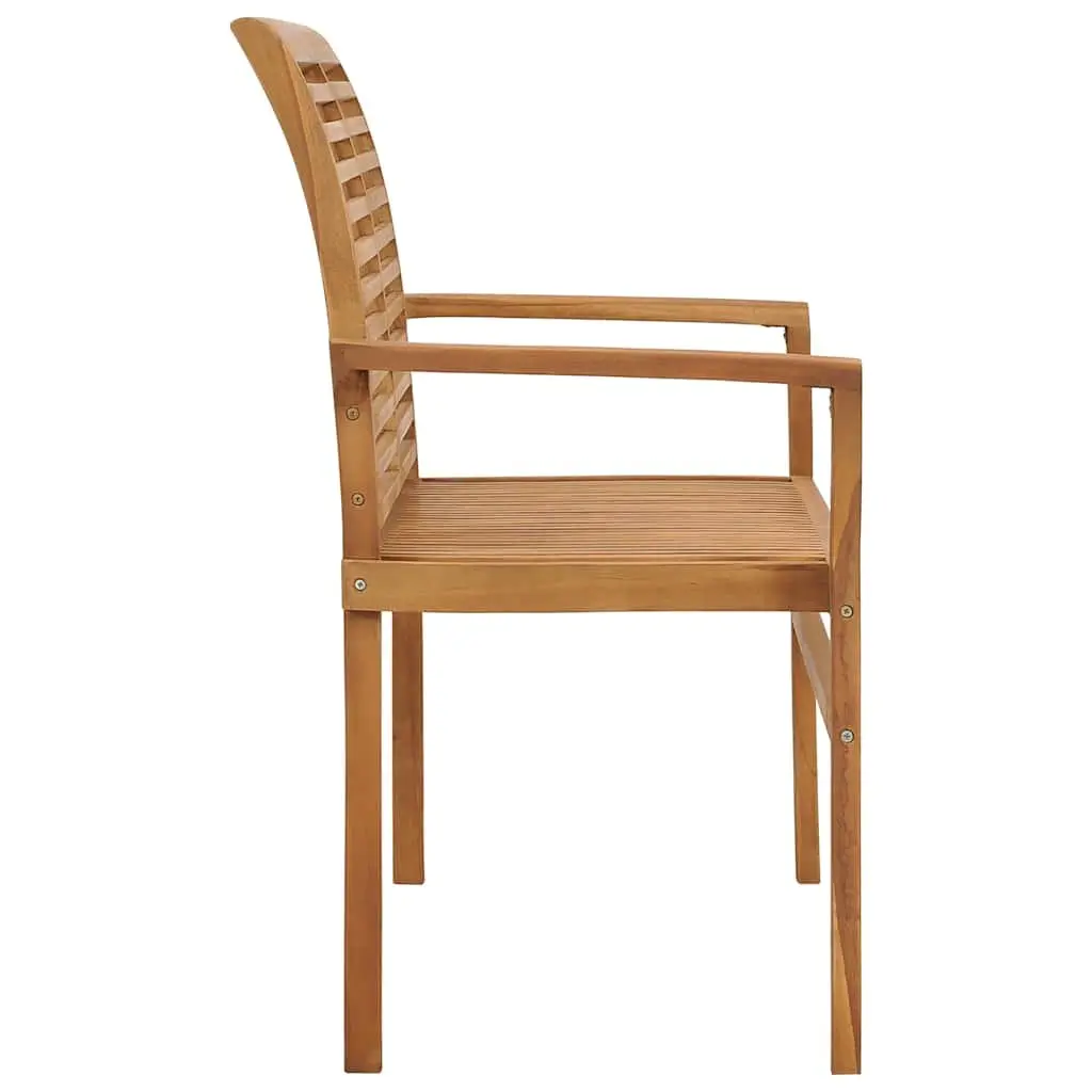 Outdoor Garden Bench 112cm Teak Wood Patio Seating Furniture Brown