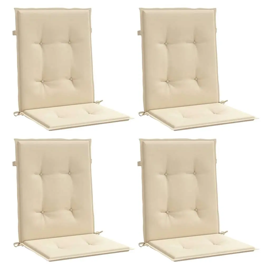 Lowback Chair Cushions 4 Pack