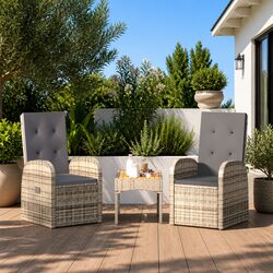 Outdoor Reclining Armchairs Set of 2 – Specifications Included